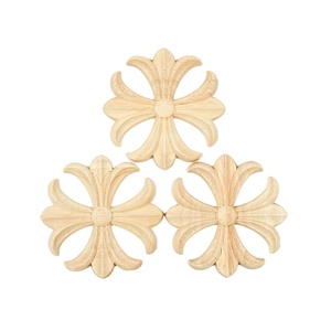 Quadrato moderno in <span class=keywords><strong>legno</strong></span> intagliato <span class=keywords><strong>Applique</strong></span> per mobili cornice angolare decorazione facile installazione floreale intarsio decorazione <span class=keywords><strong>da</strong></span> <span class=keywords><strong>parete</strong></span> - Product Image 6