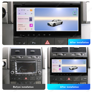 Autoradio Android MEKEDE, stéréo, Car-play, Android Auto, GPS multimédia pour VW Touareg <span class=keywords><strong>Transporter</strong></span> <span class=keywords><strong>T5</strong></span> 8,8 pouces 2004-2011 - Product Image 2