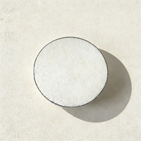 Boule miroir de scène en verre de haute qualité à base semi-plate pour Noël, Nouvel An et Halloween