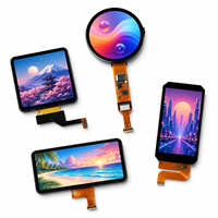 Pantalla LCD TFT IPS de Alta Resolución de 1.6, 1.68, 1.69 y 1.77 Pulgadas, con Amplio Rango de Temperatura, para Relojes Inteligentes y Dispositivos IoT, con Soporte para Muestras Rápidas
