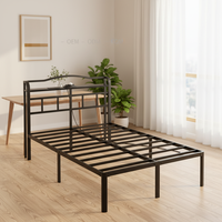 Lit superposé double en acier personnalisé, pivotant, extensible, portable et pliable pour dortoir scolaire, appartement, hôtel