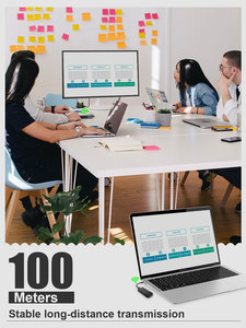 8 TX to 1 RX 5.8Ghz 100M Wireless <b>Extender</b> Kit <b>USB</b>-C 1080P for Phone Laptop Computer hd mi Wireless Transmitter and Receiver - Product Image 6