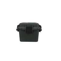 Mini boîte de rangement de munitions en plastique vert, vente en gros, étanche et antirouille