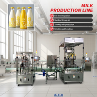 Machine de remplissage de boissons laitières à 4 pistons personnalisée en usine, équipement de traitement automatique du lait