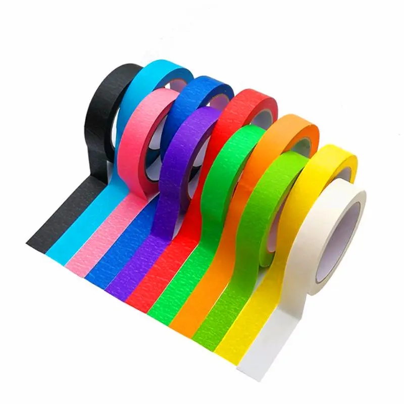 Wholesale Price Self Adhesive Colored Custom Printing Decorative Painters Masking packing Tape