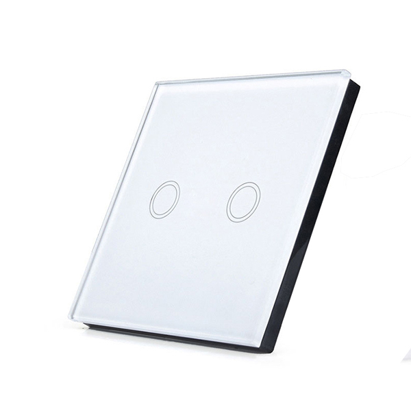 Smart Home Wireless Touch Switch Light RF Remote Control Glass Screen 1 2 3 Gang Wall Panel Button Receiver Led Lamp