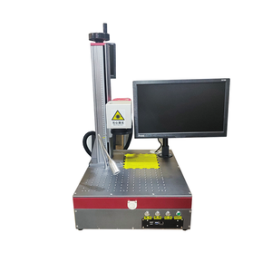 Mini Größe 20W 30W 50W Speicher karte Faser herstellungs maschine für Metall und Kunststoff mit hoher Geschwindigkeit - Product Image 1