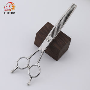 FIRELION 7.5 pollici 440C acciaio Pet Groomer forbici curve forbici diradamento per cane - Product Image 5