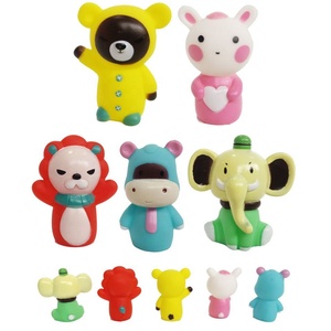 ของเล่นเพื่อการศึกษาของเด็กทารก,ของเล่นแบบมินิการ์ตูนหุ่นนิ้วสัตว์ของเล่นที่มีปฏิสัมพันธ์ผ่อนคลายตุ๊กตาปลายนิ้วซิลิโคนของเล่นตุ๊กตาขนาดเล็ก - Product Image 4