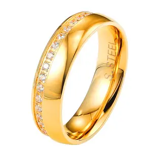 Nhà Máy Trực Tiếp Tốt Nhất Bán Vàng Nhẫn Thổ Nhĩ Kỳ Giá Nhẫn Cho Nam Giới Các Thiết Kế Mới Nhất 3 Gram Vàng Cổ Điển Thép Không Gỉ 7 gam/cái - Product Image 1