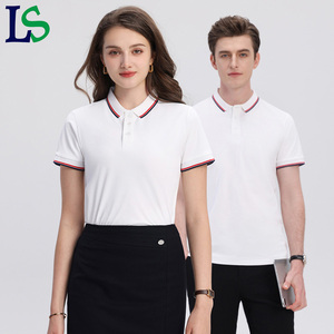 Polos de Negocios Unisex de Alta Calidad, Logotipo Personalizado, Algodón Transpirable, Polo para Equipo de Golf, Empleados, Peluquería - Product Image 4
