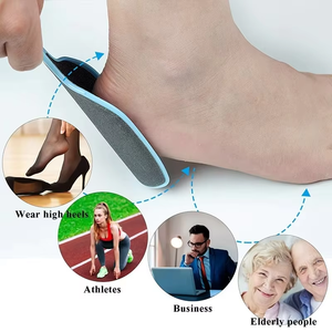 Râpe à pieds ronde double face en acier inoxydable pour éliminer les peaux mortes et les callosités, outil de <span class=keywords><strong>pédicure</strong></span> pour usage domestique - Product Image 3