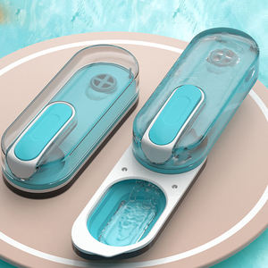 Nuevo nuevo perro salir taza portátil caminar perro mascota viaje taza de agua plegable mascota perro botella de agua potable - Product Image 3