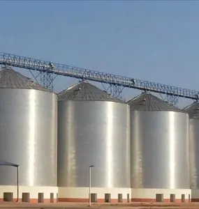 Riz Paddy Stockage Silo En Acier Galvanisé