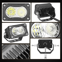 Nouveau phare de conduite LED Shinemien SM-926H 3 pouces 40W, combiné spot/projecteur, feux auxiliaires de recul, IP67, boîtier en aluminium moulé sous pression, 9-32V