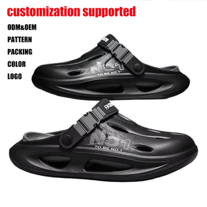 Chaussures de cuisine en EVA légères, antidérapantes et imperméables pour hommes, vente en gros OEM d'usine, <span class=keywords><strong>prix</strong></span> bas, sabots de chef anti-huile - Product Image 1