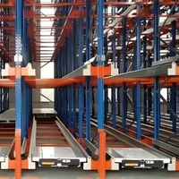 Stabilisateur de connexion inférieure intégré pour rayonnage à palettes Radio Shuttle, anti-vibration, pour rayonnage sans fil robuste multi-niveaux et multi-étages