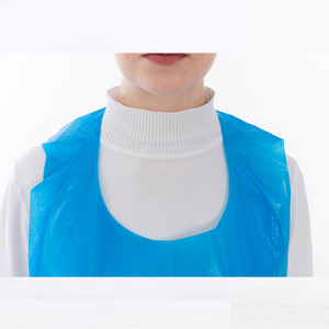 Tablier <span class=keywords><strong>jetable</strong></span> Xianzhibo <span class=keywords><strong>en</strong></span> CPE, résistant à l'huile et à l'eau, sans manches, tabliers <span class=keywords><strong>en</strong></span> <span class=keywords><strong>plastique</strong></span> transparent, blouses jetables - Product Image 5