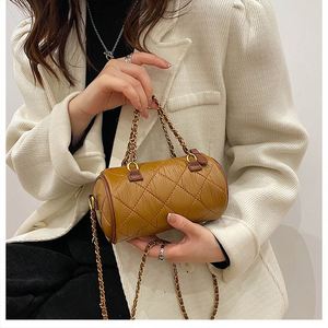 Nuevo Bolso de Mano de Moda para Mujer con Cadena de Diamantes, Patrón Geométrico, PU, Antirrobo, Bolso Bandolera - Product Image 6
