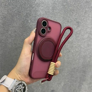 เคสโทรศัพท์แบบหมุนได้ 360 องศา พร้อมที่จับวงแหวนสำหรับ iPhone 17 Pro Max  พร้อมขาตั้งแม่เหล็ก - Product Image 6