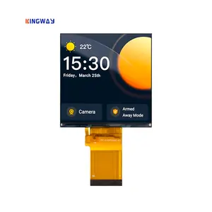 Pantalla LCD cuadrada de 4 pulgadas IPS 480x480 RGB Pantalla LCD TFT Pantalla LCD cuadrada de 4 pulgadas con/sin pantalla táctil