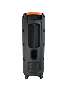 Amplificateur <span class=keywords><strong>de</strong></span> basses avec 2 woofers <span class=keywords><strong>de</strong></span> 8 pouces, micro sans fil, enceinte portable, caixa <span class=keywords><strong>de</strong></span> som, haut-parleur à bas prix - Product Image 4