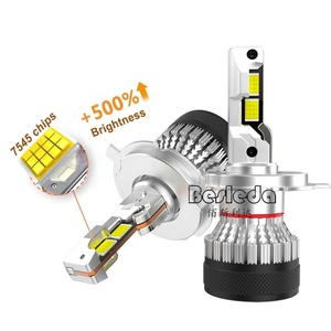 Ensemble de phares à LED d'origine d'occasion Accessoires automobiles de haute qualité Système d'éclairage Avant H4 H11 H8 H9 9012 Feux de voiture - Product Image 3