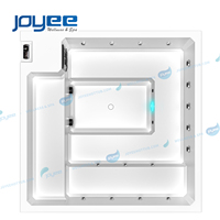 Spa extérieur pour hôtel et villa, jacuzzi en acrylique JOYEE, design minimaliste, piscine extérieure chauffée