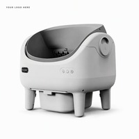 Produkt # 001 - Vollautomatische Katzentoilette mit Selbstreinigung, WLAN-App-Steuerung und Geruchsneutralisierung für Maine Coon OEM