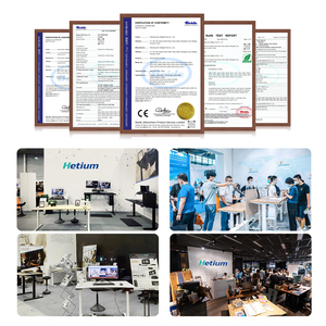 <span class=keywords><strong>Escritorio</strong></span> Ergonómico de Altura Ajustable Eléctrico, Plegable, Resistente y Moderno, de un Solo Motor, para Oficina, Fabricado por Hetium - Product Image 5