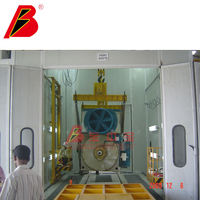 Grande chambre de peinture de cabine de peinture de jet de camion d'autobus d'équipement de peinture de BZB pour le train/réservoir/bateau