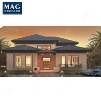 Kit de maison à ossature Maison préfabriquée Maison modulaire rapide en béton Hautement recommandé et satisfaction client garantie Acier léger