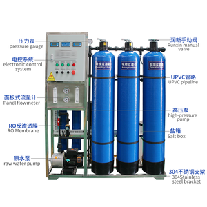 Içme suyu arıtma makinesi 250lph endüstriyel RO ters osmoz sistemi ana su arıtma makinesi - Product Image 4