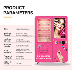 Máquina Expendedora de Uñas Postizas de Grado Comercial YISO, Dispensador de Uñas a Presión de Autoservicio para Salón de Belleza - Product Image 2