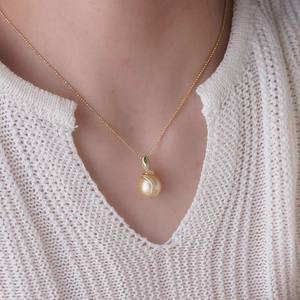 31299 DIY Pearl Accessories S925 Silver Pendant 11-13mm Round Empty Set Simple Snake <b>Spirit</b> Necklace Jewelry Findings Components - Product Image 2