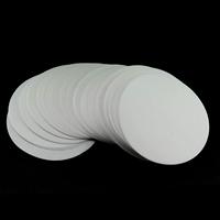Papel de filtro cualitativo al mejor precio Papel de filtro redondo de velocidad rápida para papel de filtro de embudo de prueba de aceite de laboratorio