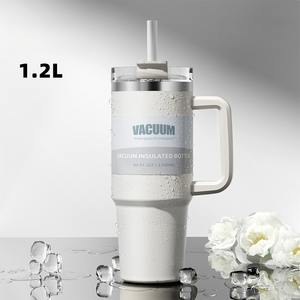 40oz 1200ml Taza de acero inoxidable aislada de gran capacidad Refrigeración personalizada 304 King Cup para uso de regalos de negocios de automóviles - Product Image 3