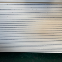 Panneau de conduit pré-isolé en polyuréthane, panneau en mousse PU PIR, panneaux sandwich en aluminium, panneaux d'isolation thermique pour système HVAC