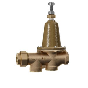 Vanne de réduction de pression NPT de 3/4 pouce, type droit femelle, pour systèmes de plomberie - Product Image 1