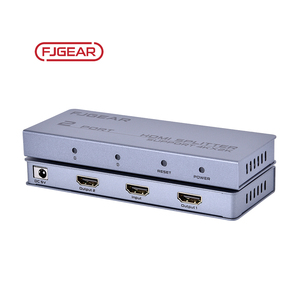 FJ-4K102-M FJGEAR Hot Bán 4K * 2K <span class=keywords><strong>HDMI</strong></span> Video <span class=keywords><strong>Splitter</strong></span> HD 1x2 1 trong <span class=keywords><strong>2</strong></span> ra 4K <span class=keywords><strong>HDMI</strong></span> <span class=keywords><strong>Splitter</strong></span> <span class=keywords><strong>2</strong></span> cổng - Product Image 1
