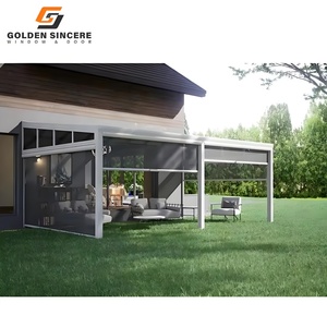 GS Transparent Glass Room Sunroom with <b>UV</b> Resistant Coating for Maximum Sunlight - Product Image 1