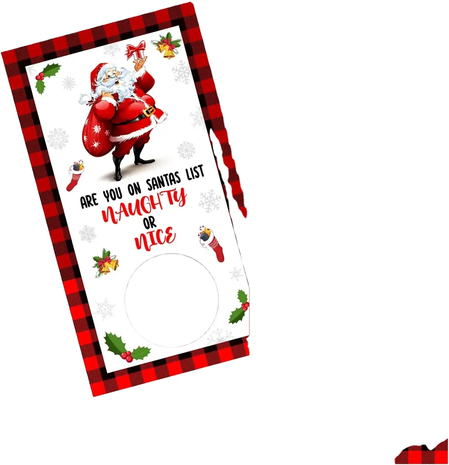 Лидер продаж, 2023 Рождественская наклейка, Классическая Рождественская Подарочная бирка, Рождественская елка, украшение, Рождественская этикетка, наклейка