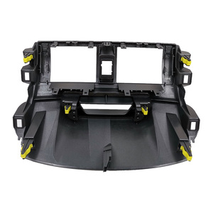 Air Vent Panel For Corolla 2007-2013 Matte Finish <b>Plastic</b> Dash <b>Frame</b> With Clock Integration - Product Image 2