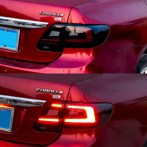 Feux arrière LED 12V modifiés avec feux de circulation, feux de freinage et clignotants pour <span class=keywords><strong>Toyota</strong></span> Corolla 11-13 - Product Image 6