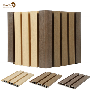 Chất lượng cao tường ngoài trời bảng điều khiển không thấm nước chống cháy <span class=keywords><strong>WPC</strong></span> tường ốp cho bên ngoài bức tường trang trí - Product Image 6