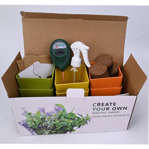 Kit di piantagione di fioriere biodegradabili produttore di kit di <span class=keywords><strong>semi</strong></span> di <span class=keywords><strong>fiori</strong></span> <span class=keywords><strong>e</strong></span> <span class=keywords><strong>piante</strong></span> per interni ed esterni transfrontalieri personalizzati - Product Image 6