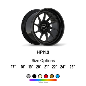 Mâm xe thể thao HQG 17-30 inch 5x108/5x114.3/5x130, hợp kim nhôm đúc nhẹ, bộ 3 mâm dành cho Mercedes-GLC-Class - Product Image 4