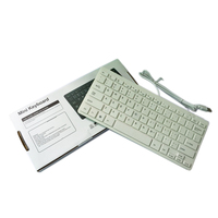 Mini clavier d'ordinateur filaire USB 78 touches nouveau stock avec fonctions rétro-éclairées par LED à un prix économique