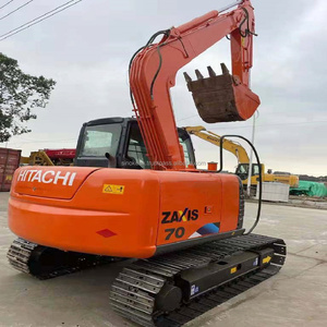 Excavadora de cadenas Zaxis 70 usada original de Japón, pocas horas de trabajo, excavadora pequeña para construcción urbana - Product Image 2