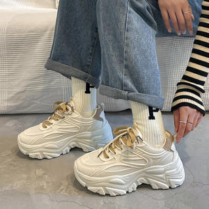 <span class=keywords><strong>Scarpe</strong></span> Dad Shoes da <span class=keywords><strong>Donna</strong></span> Bianche Primavera-Estate Nuove Versatili con Rialzo Moda Influencer <span class=keywords><strong>Online</strong></span> Trendy Casual - Product Image 2